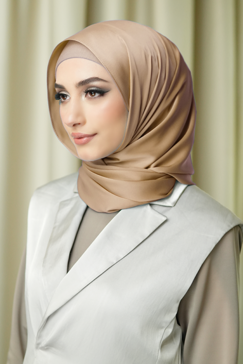 MINOR DEFECT - Aulia Hijab "Premium Satin Silk" - Royal Gold