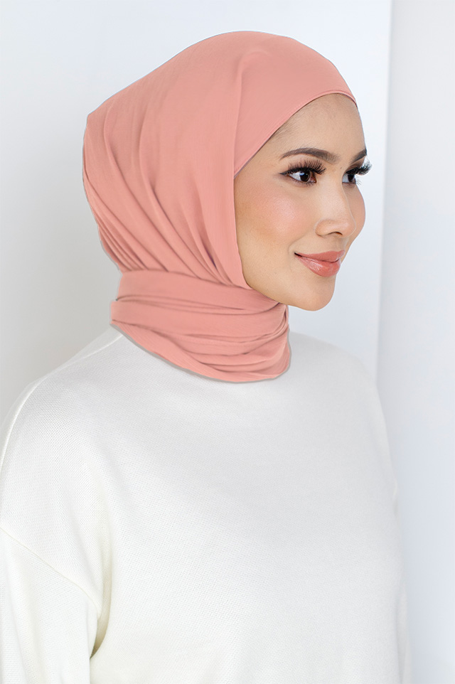 Mylia Hijab 2.0 "Premium Chiffon" - Calm Carnation
