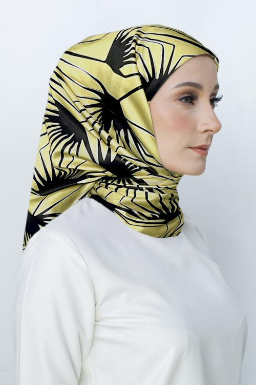 Tamara Hijab "Abstract" - Lime Glow