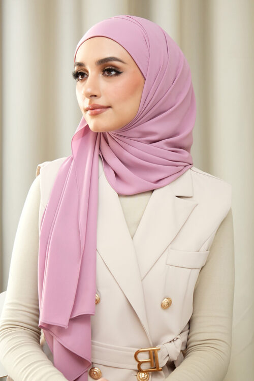 Mylia Hijab 3.0 "Chiffon" - Dusty Orchid