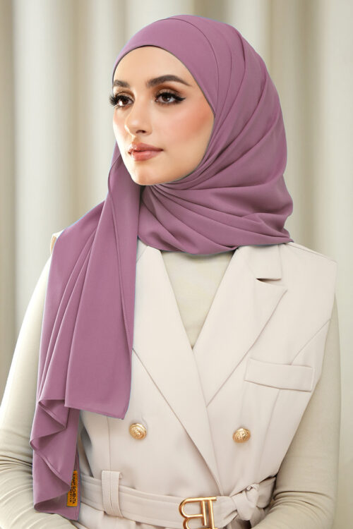 Mylia Hijab 3.0 "Chiffon" - Smokey Lavender