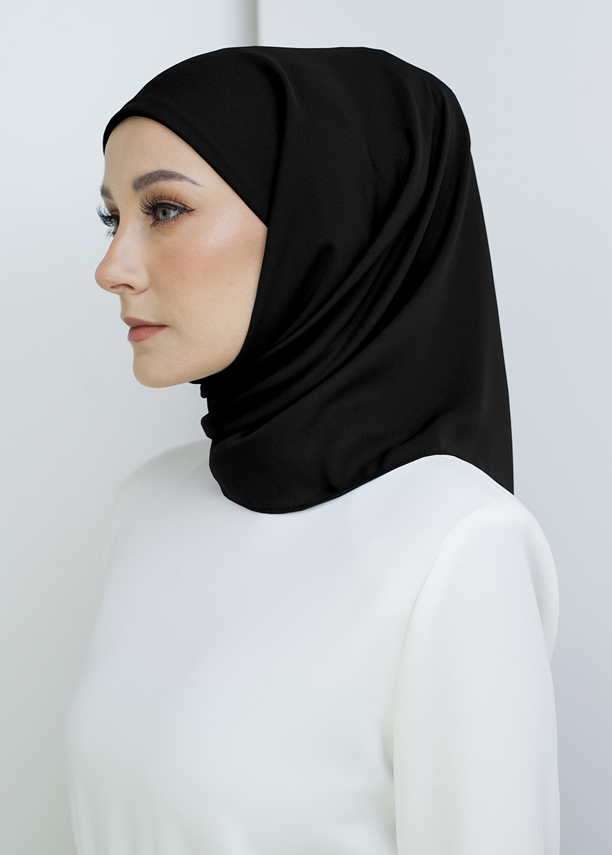 Tamara Hijab Lite Chiffon - Black
