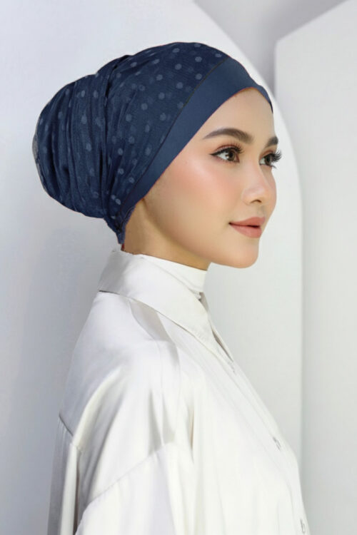 Celine Turban "Soft Tulle" - Majestic Blue