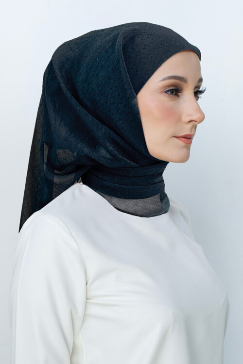 Tamara Hijab "Premium Sheer" - Royal Black