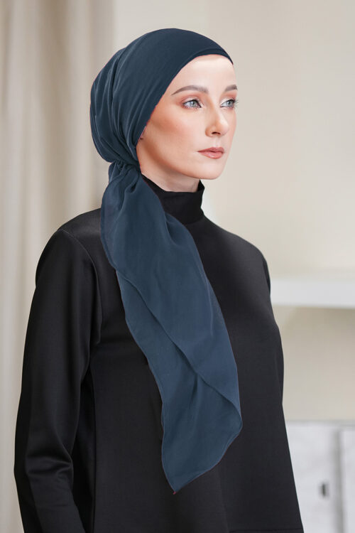 Bonita Turban "Voile Series" - Deep Navy