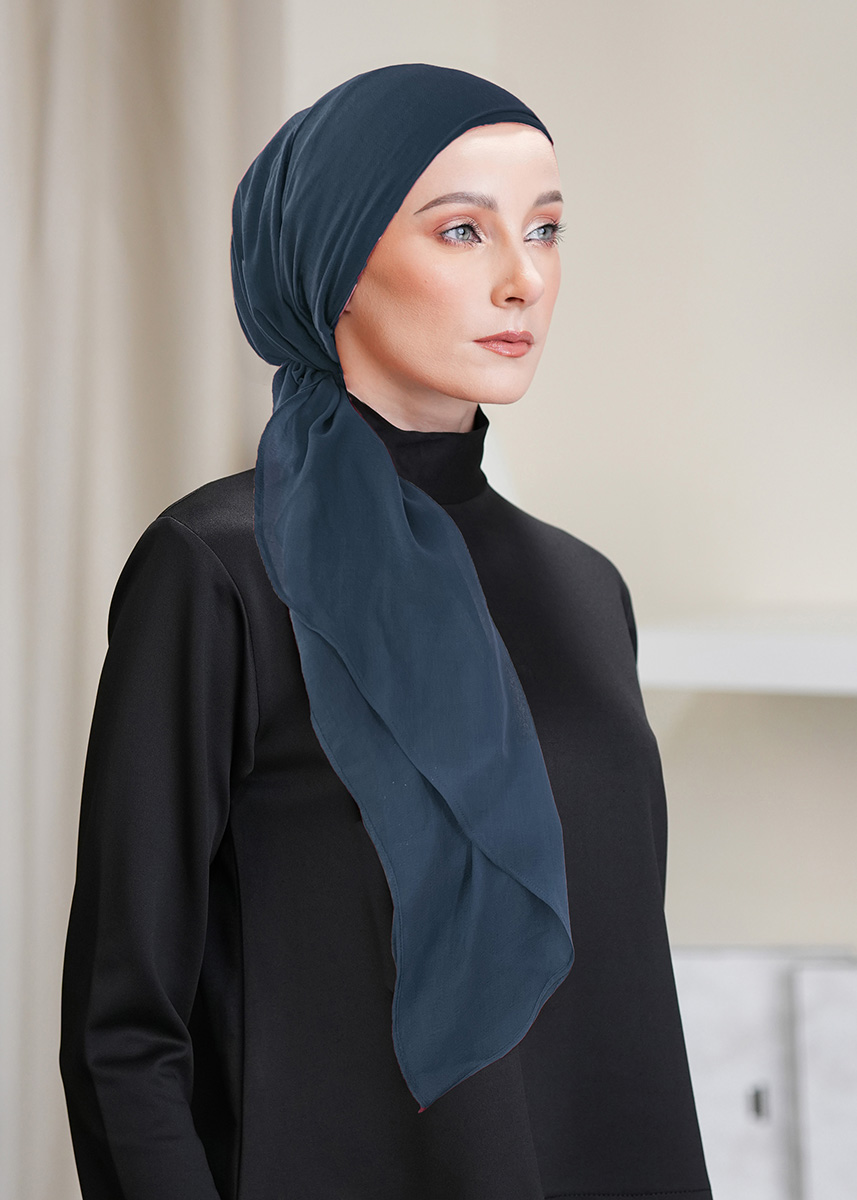 Bonita Turban "Voile Series" - Deep Navy