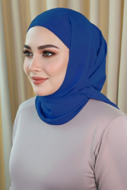 Lady Mylia Hijab "Premium Chiffon" - Imperial Blue