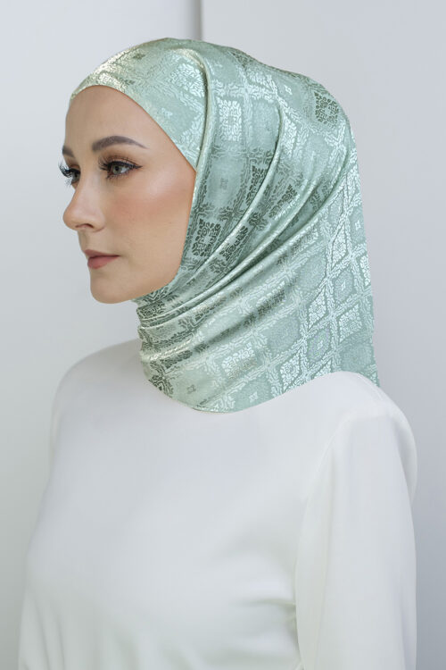 Tamara Hijab "Satin Heritage" - Heritage Mint