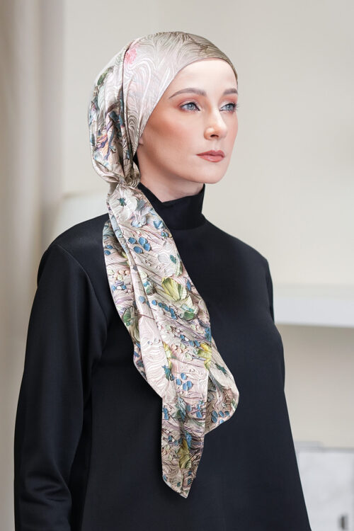 Bonita Turban "Fleury Edition" - Frosted Fleur