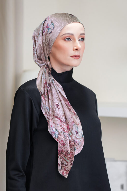 Bonita Turban "Fleury Edition" - Wisteria Bloom