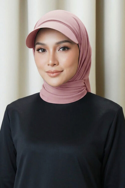 Dalima Hijab "Chiffon Crepe" - Dusty Pink