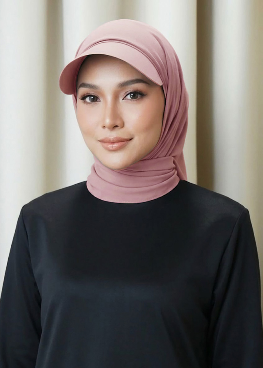 Dalima Hijab "Chiffon Crepe" - Dusty Pink