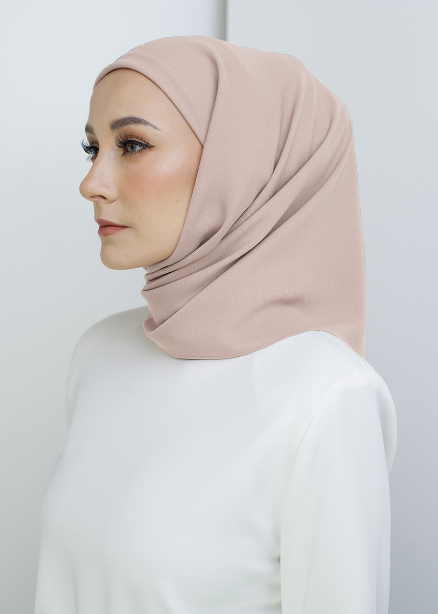 Tamara Hijab "Lite Chiffon" - Warm Cookie