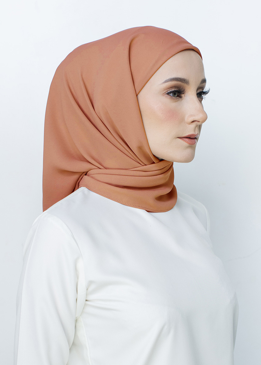 Tamara Hijab "Lumiere Chiffon" - Brick