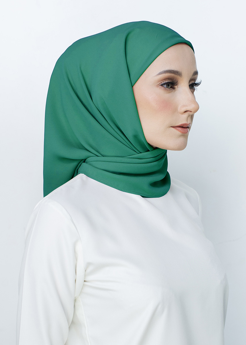 Tamara Hijab "Lumiere Chiffon" - Emerald