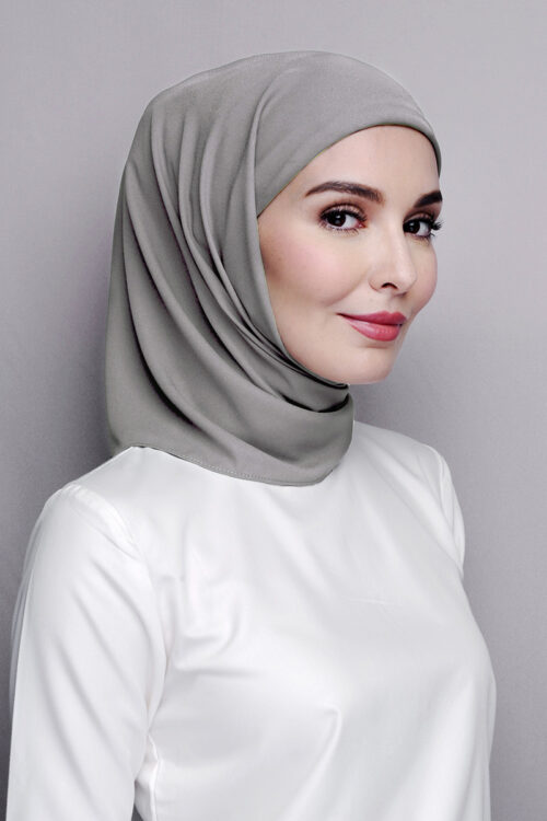 Tamara Hijab "Premium Chiffon" - Dark Smoke