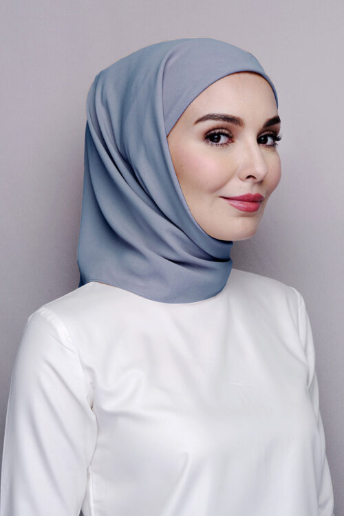 Tamara Hijab "Premium Chiffon" - Rustic Blue