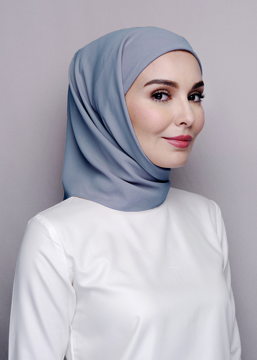 Tamara Hijab "Premium Chiffon" - Rustic Blue