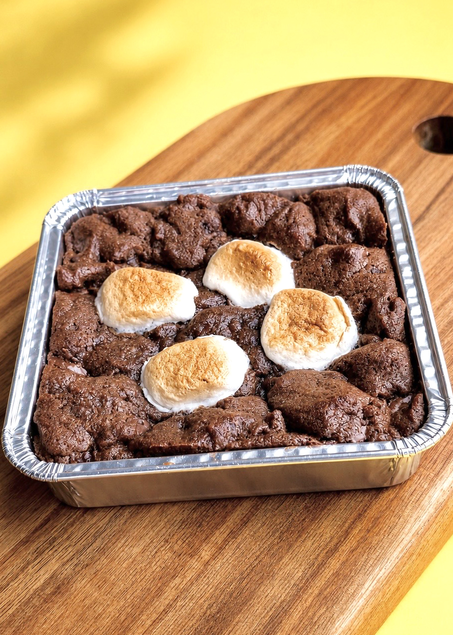 Scoopable Soft Cookies - Double Chocolate Smores