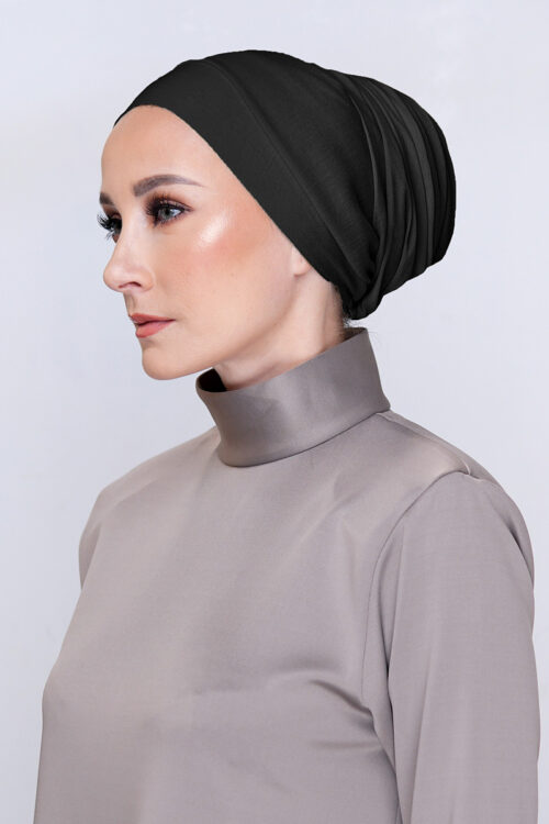 Celine Turban "Premium Voile" - Black