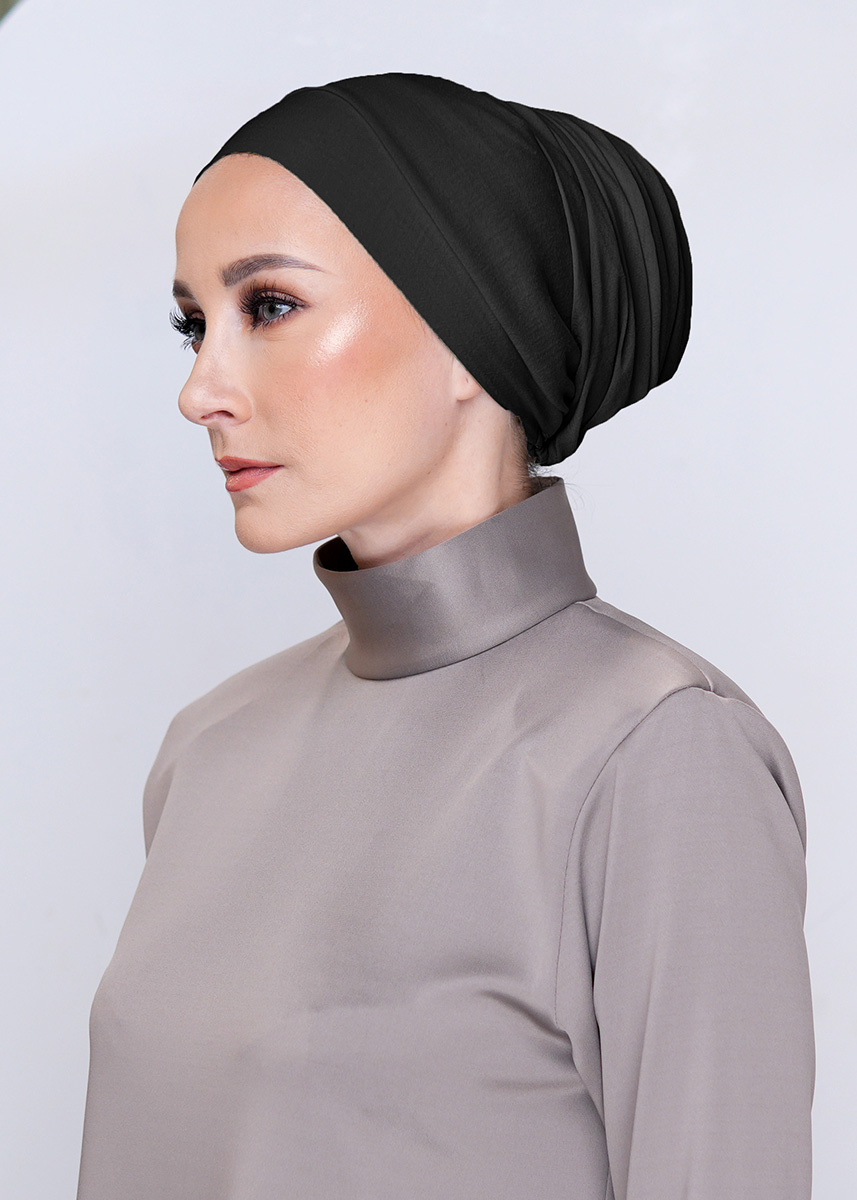 Celine Turban "Premium Voile" - Black