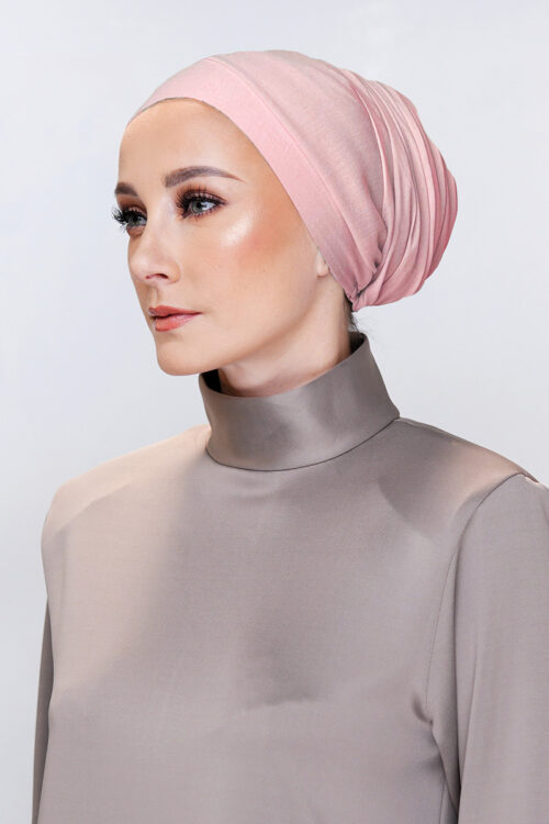 Celine Turban "Premium Voile" - Blushy Pink