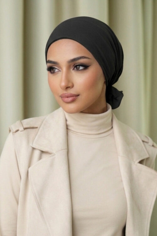 Naura Turban "Lite Chiffon" - Black