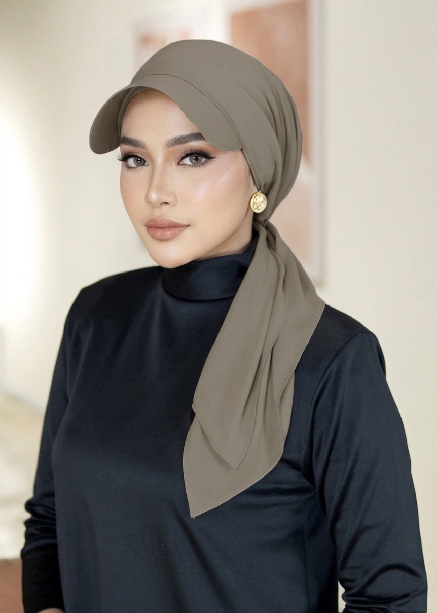 Laura Turban "Premium Chiffon" - Lava Stone