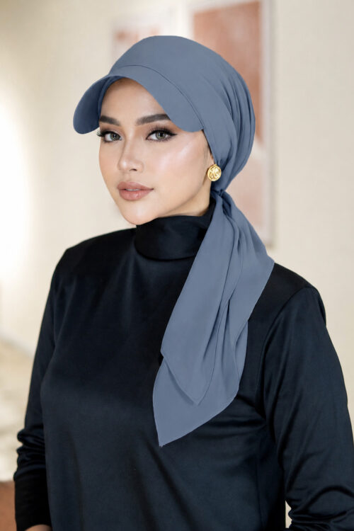 Laura Turban "Premium Chiffon" - Rainy Blue