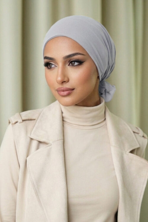 Naura Turban "Lite Chiffon" - Oat Gray