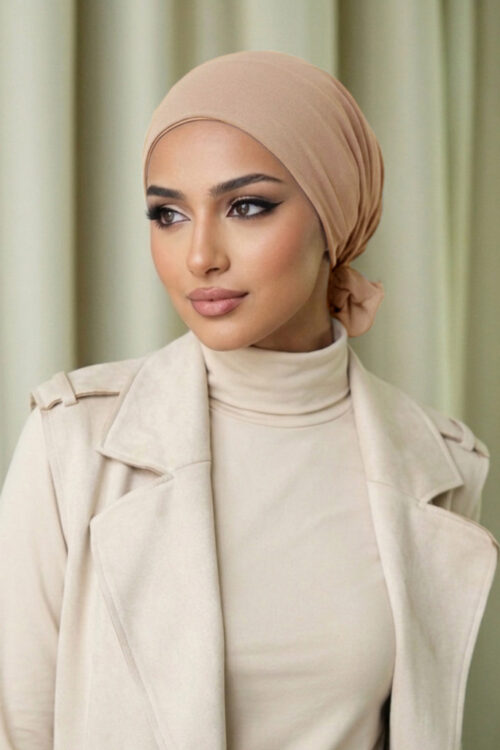 Naura Turban "Lite Chiffon" - Peanut