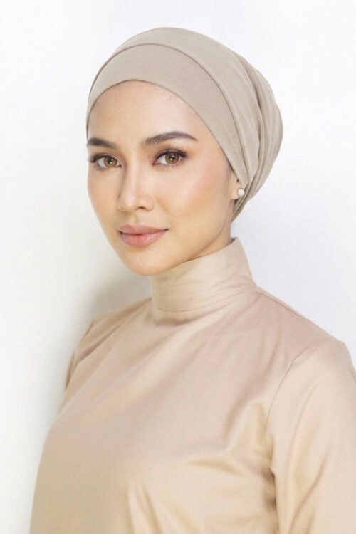 Scarlett Turban "Lite Chiffon" - Sandy Ash