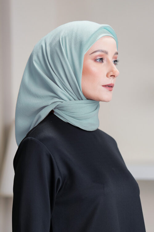 Talia Hijab "Premium Voile" - Icy Cloud