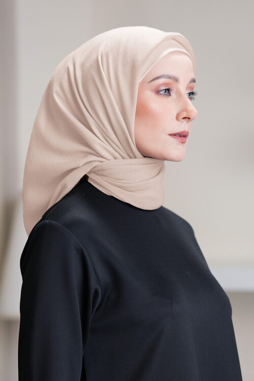 Talia Hijab "Premium Voile" - Summer Cream