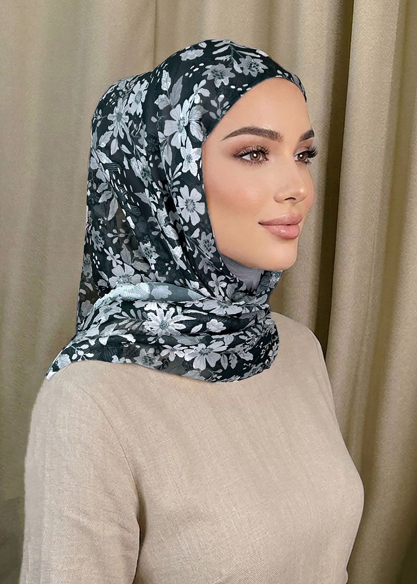 Tamara Hijab "Modest" (Full cover inner) - Black Daisy