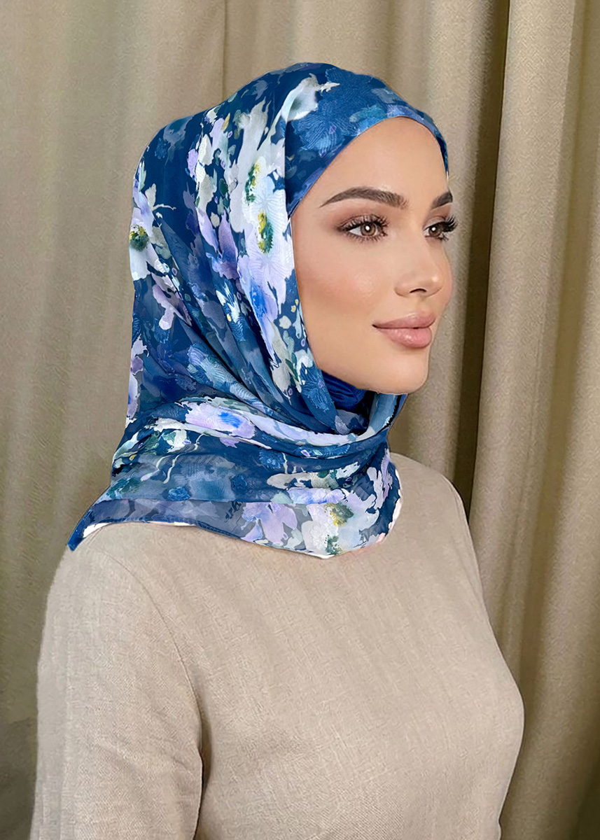 Tamara Hijab "Modest" (Full cover inner) - Fleury Blue