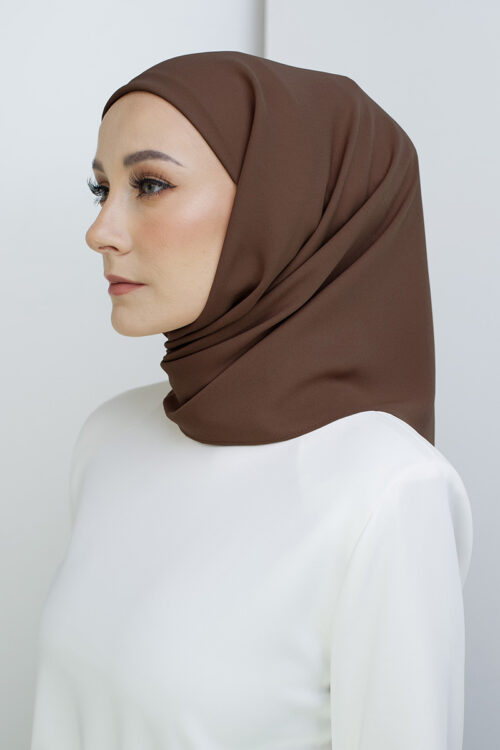 Tamara Hijab "Lite Chiffon" - Dark Espresso