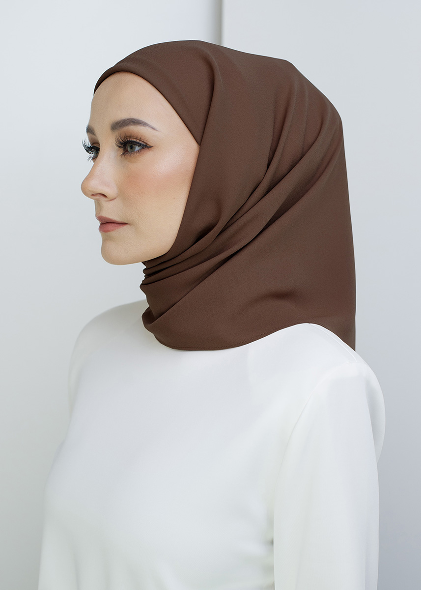 Tamara Hijab "Lite Chiffon" - Dark Espresso