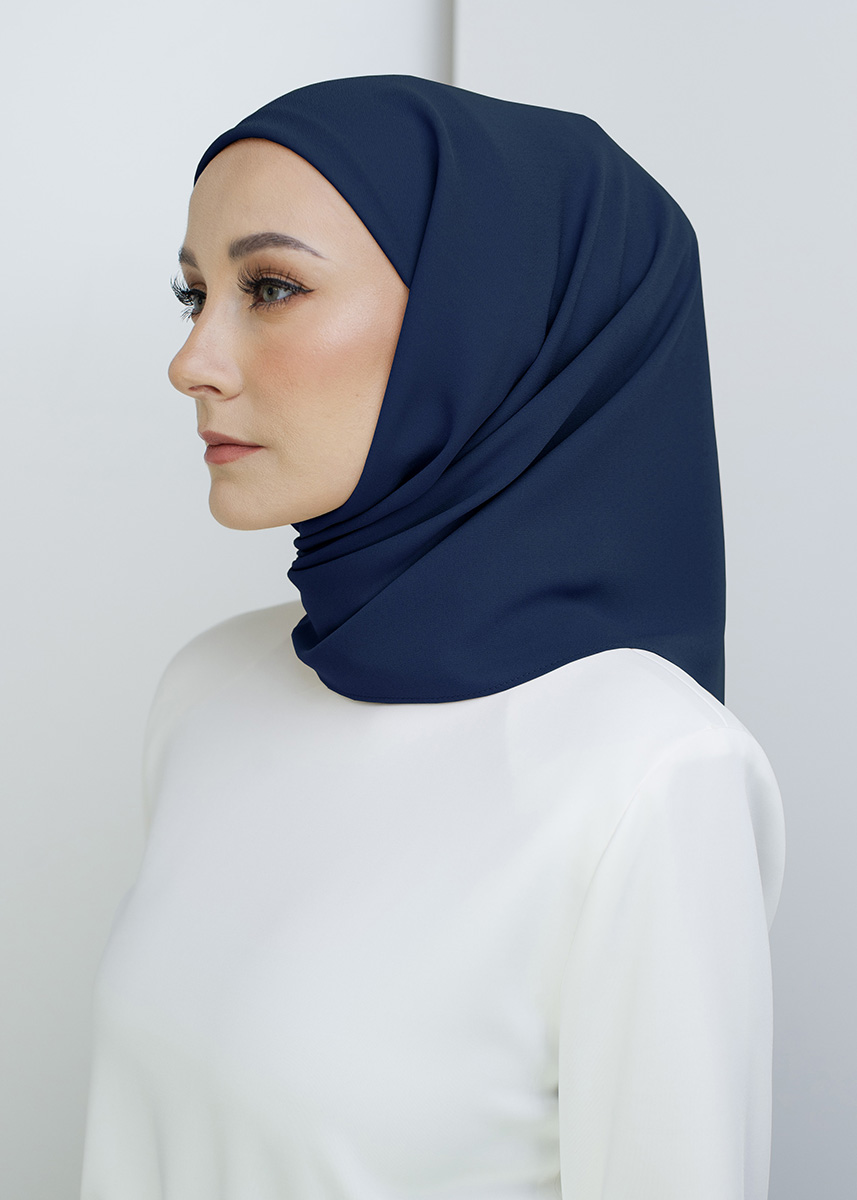 Tamara Hijab "Lite Chiffon" - Deep Navy