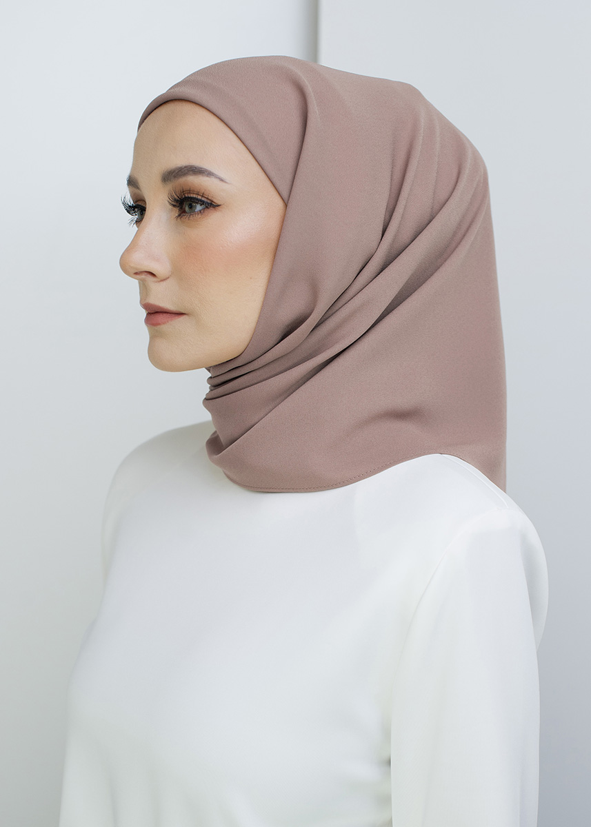 Tamara Hijab "Lite Chiffon" - Rustic Cocoa