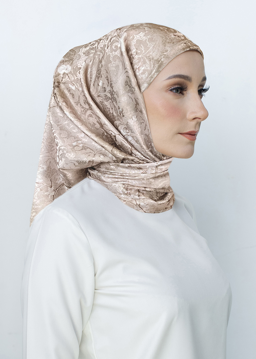 Tamara Hijab "Silky Fleur" - Luxe Brown