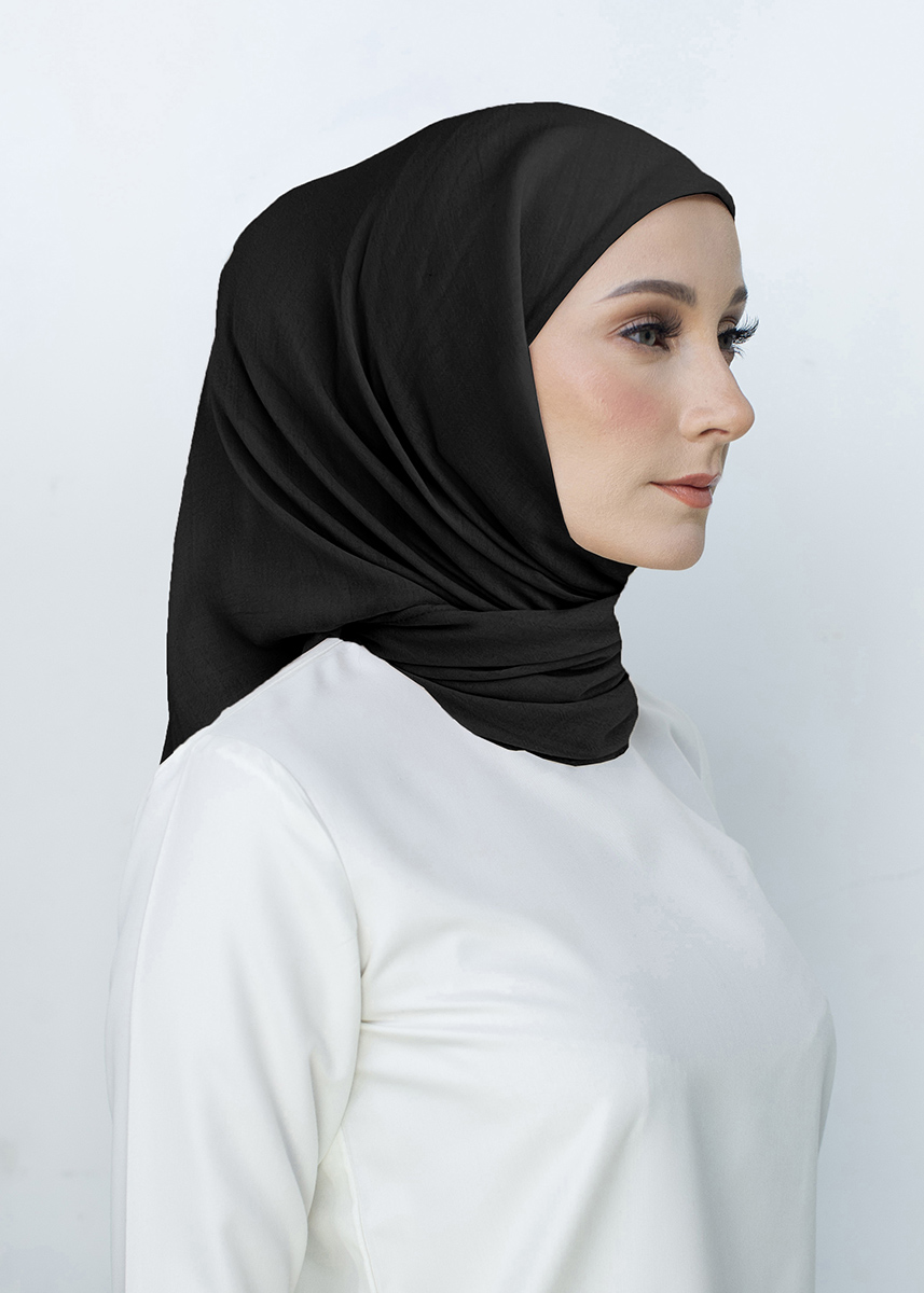 Tamara Hijab "Premium Voile" - Black