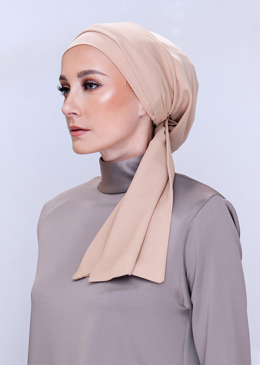 Chloe Turban "Casual Series"- Almond Sand