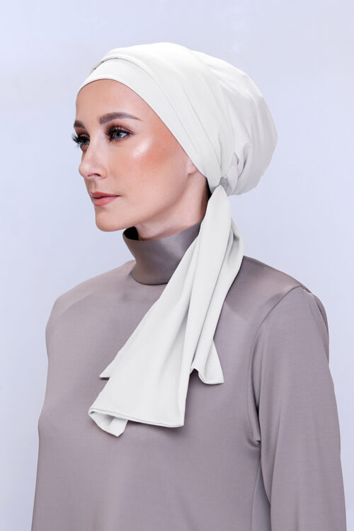 Chloe Turban "Casual Series"- Artic White