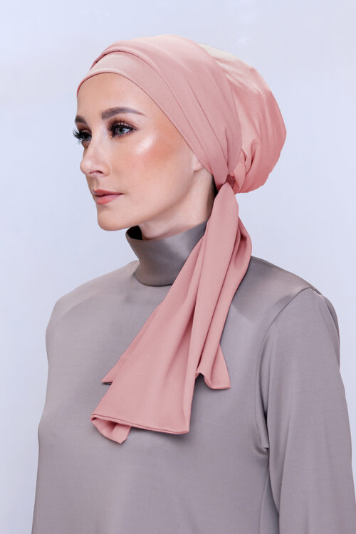 Chloe Turban "Casual Series"- Ash Rose