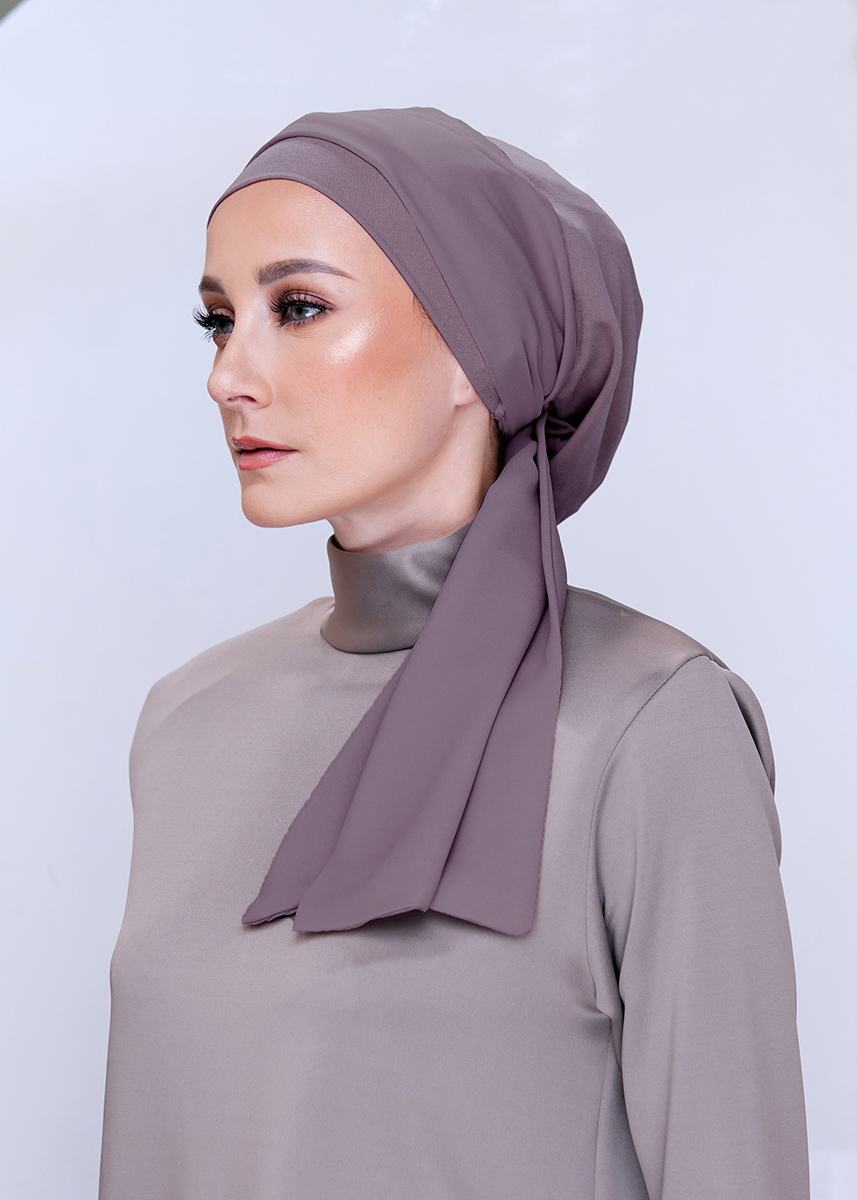 Chloe Turban "Casual Series"- Dusky Violet