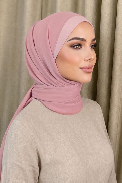 Eilia Hijab "Lite Chiffon" - Orchid Blush