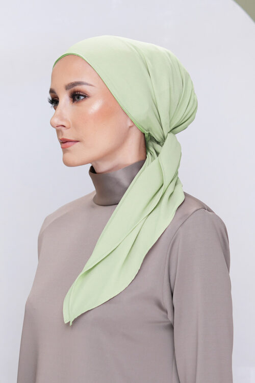 Lady Bonita Turban "Lite Chiffon" - Lite Pistachio
