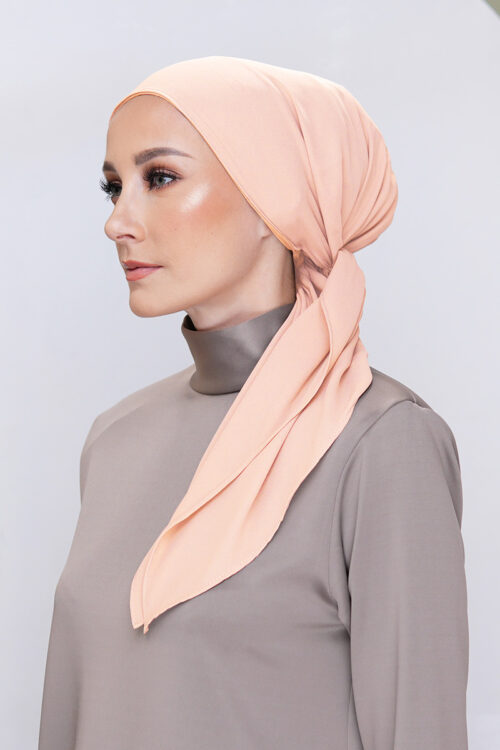Lady Bonita Turban "Lite Chiffon" - Sunrise