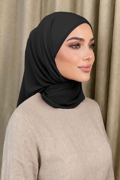 Layha Hijab "Casual Series" - Black